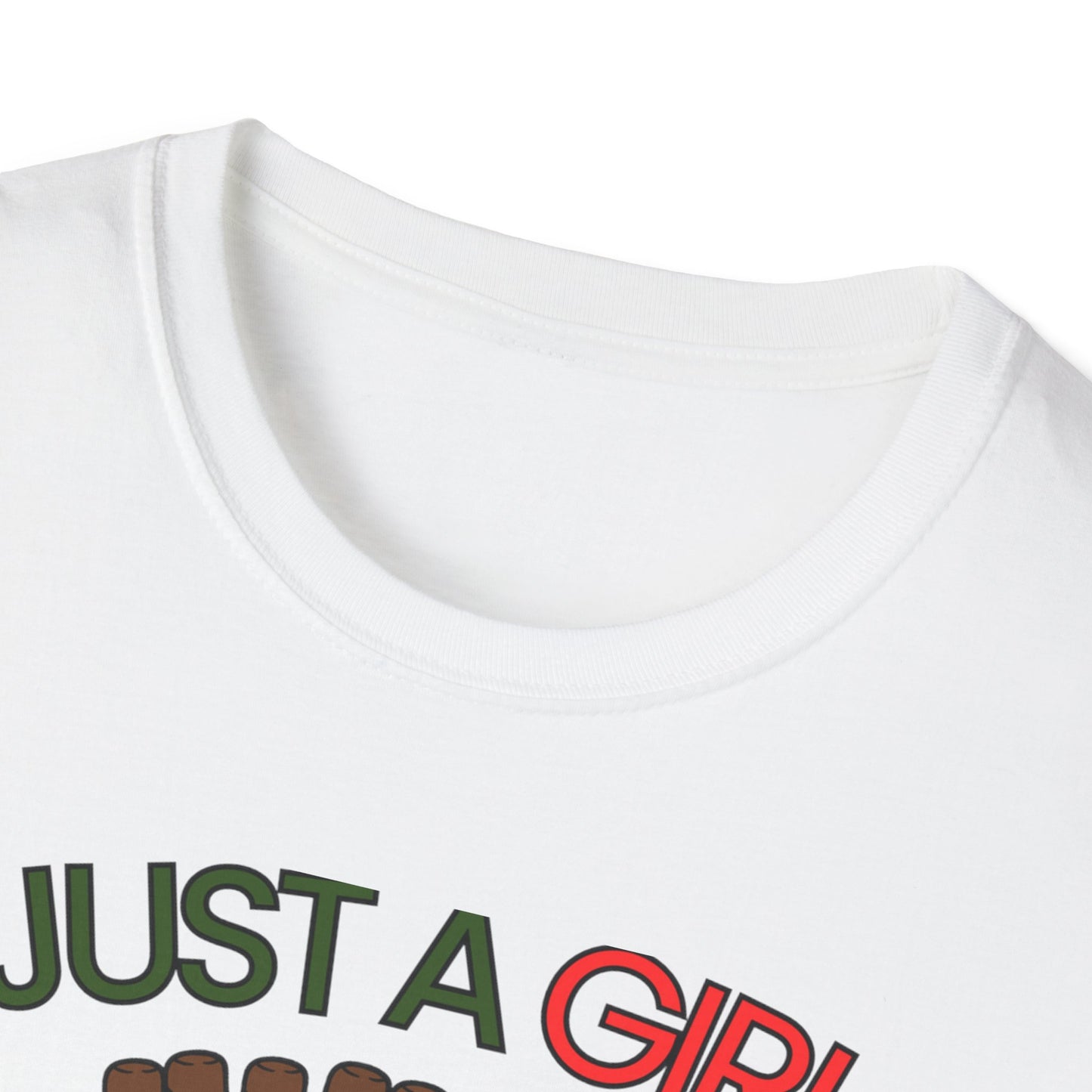 Just a Girl who loves Cigars, Unisex Softstyle T-Shirt