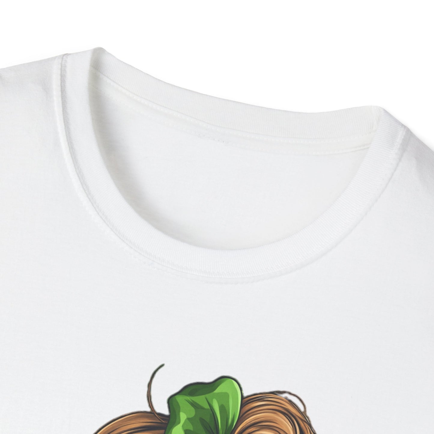 Just a girl Who loves St. Patricks Day Unisex Softstyle T-Shirt