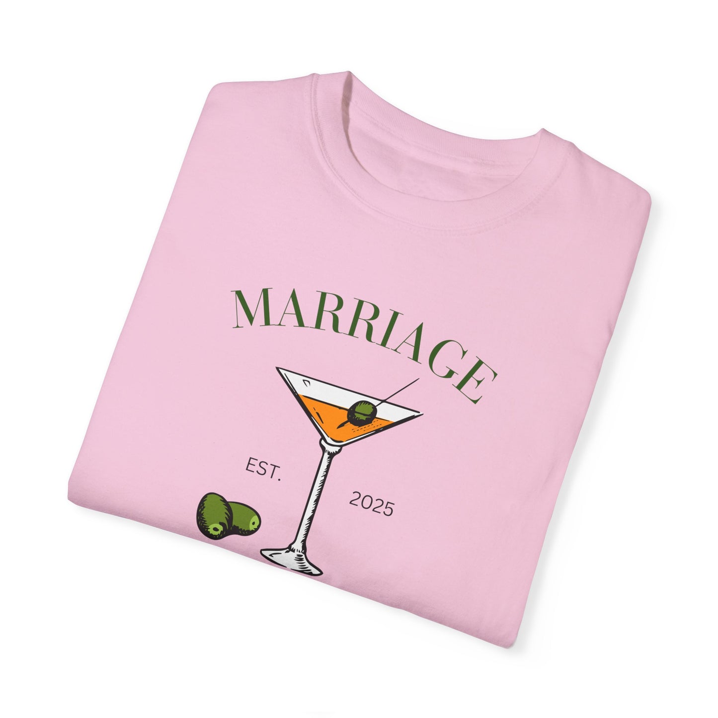 Marriage and Martini Bride to Be T- Shirt