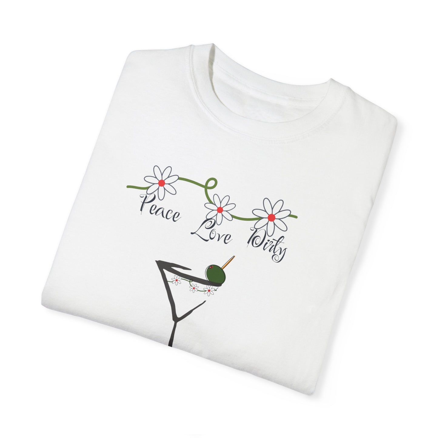 Peace Love and Martinis Collection T- Shirt