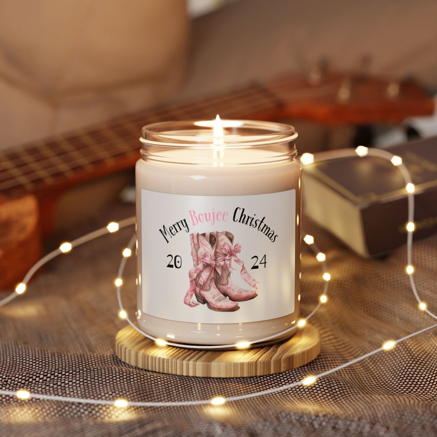 Merry Country Boujee Soy Candle, 9oz