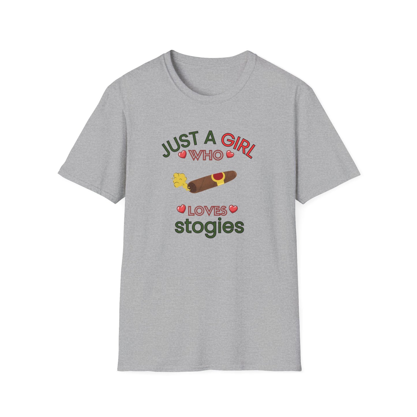 Just a Girl who loves Cigars, Unisex Softstyle T-Shirt