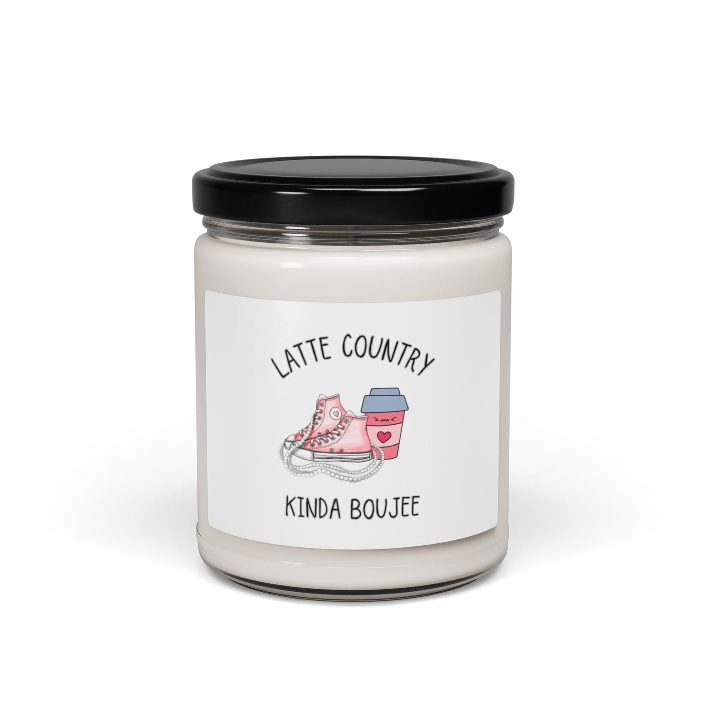 Latte Country Boujee Soy Candle, 9oz