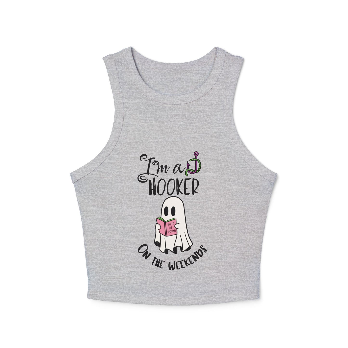Book Lover Weekend Women's Micro Rib Racer Tank Top