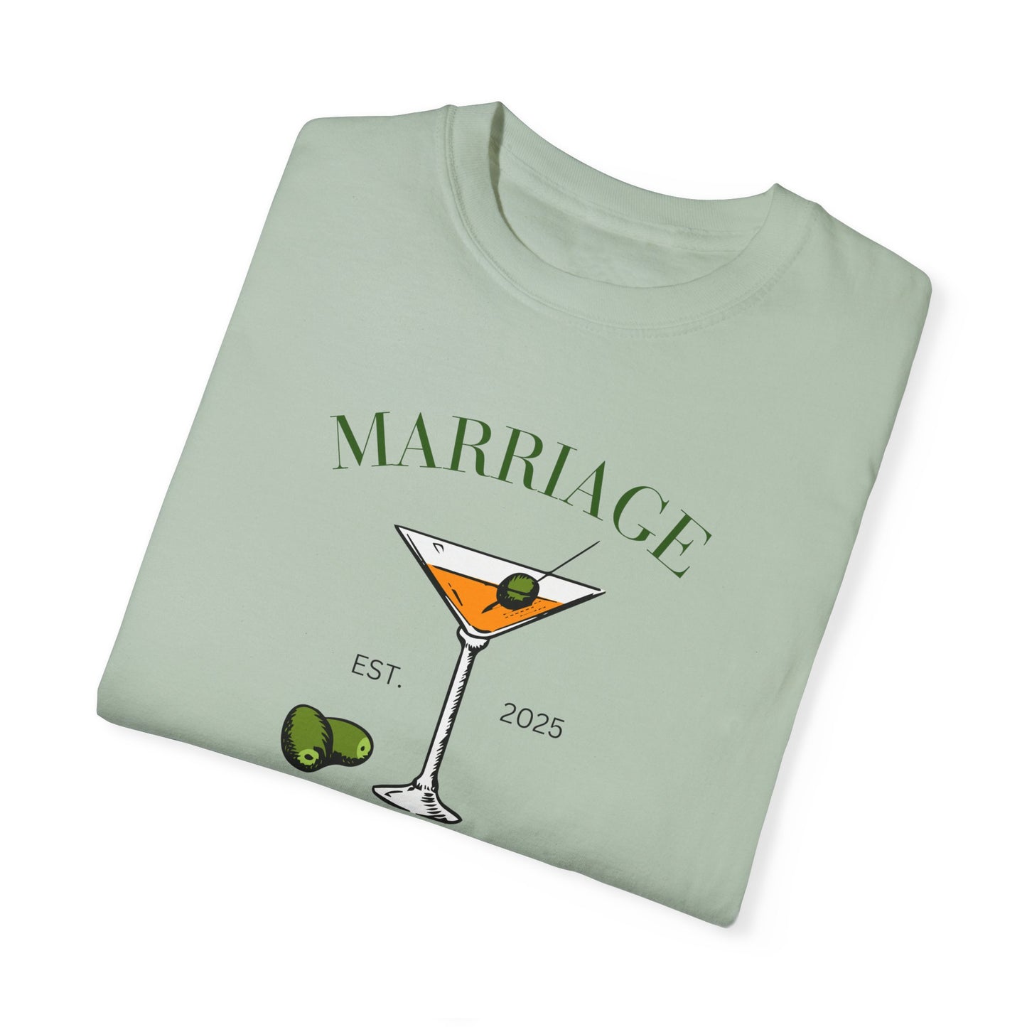 Marriage and Martini Bride to Be T- Shirt