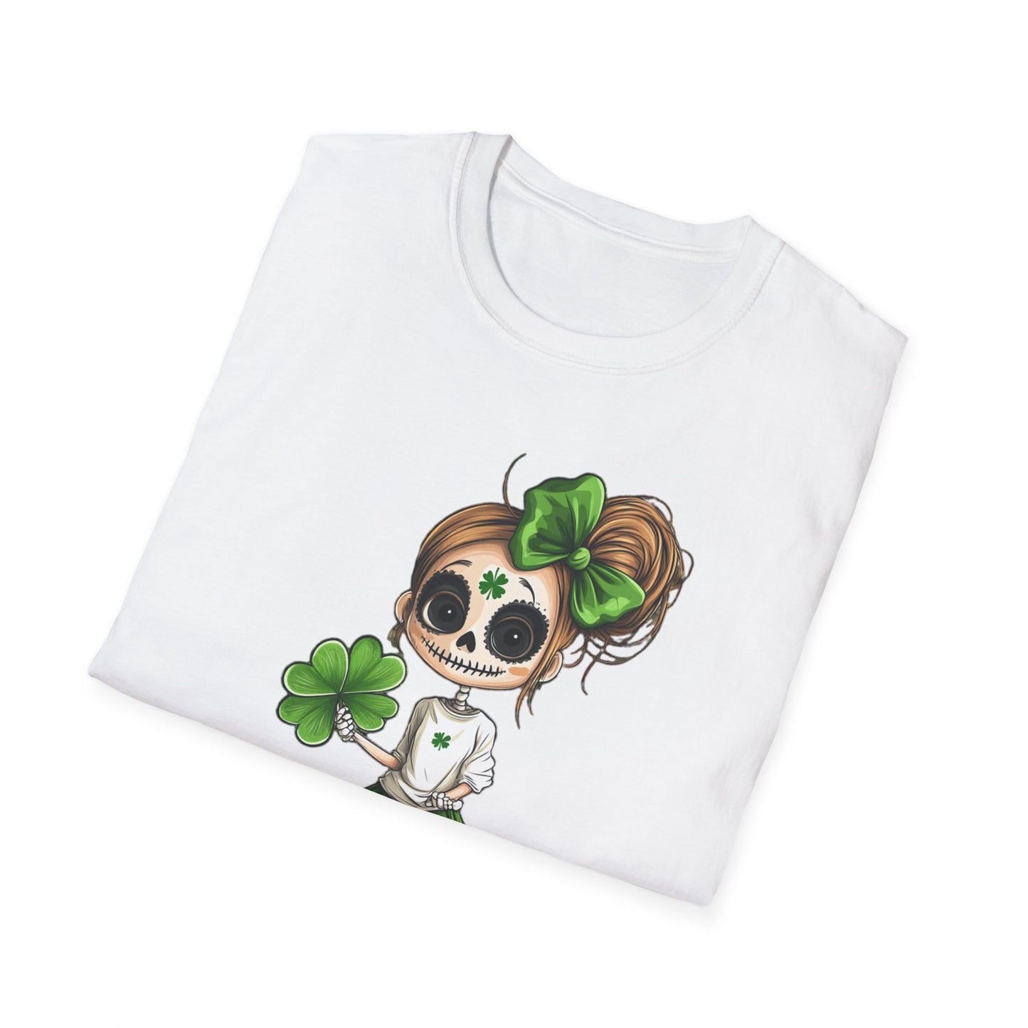 Just a girl Who loves St. Patricks Day Unisex Softstyle T-Shirt