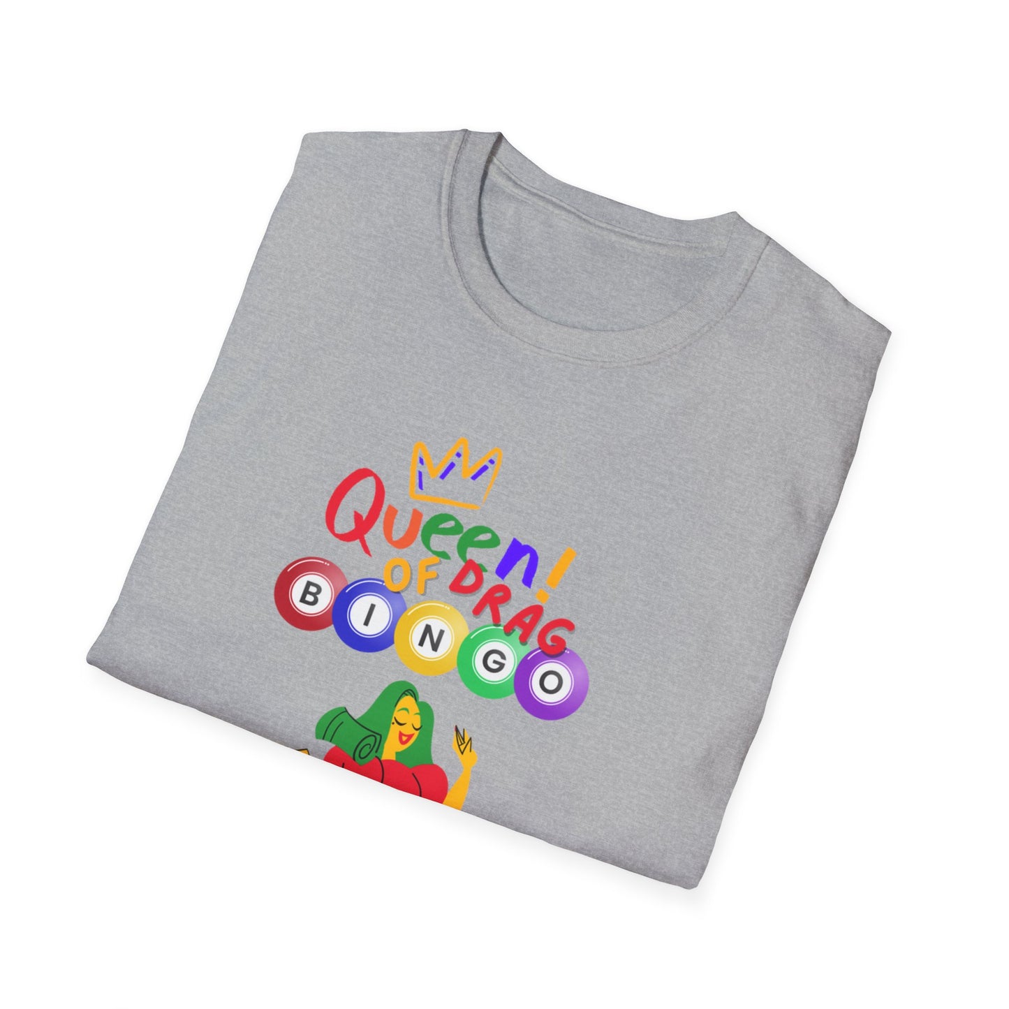 Drag Queen Bingo Obsessed, Unisex Softstyle T-Shirt