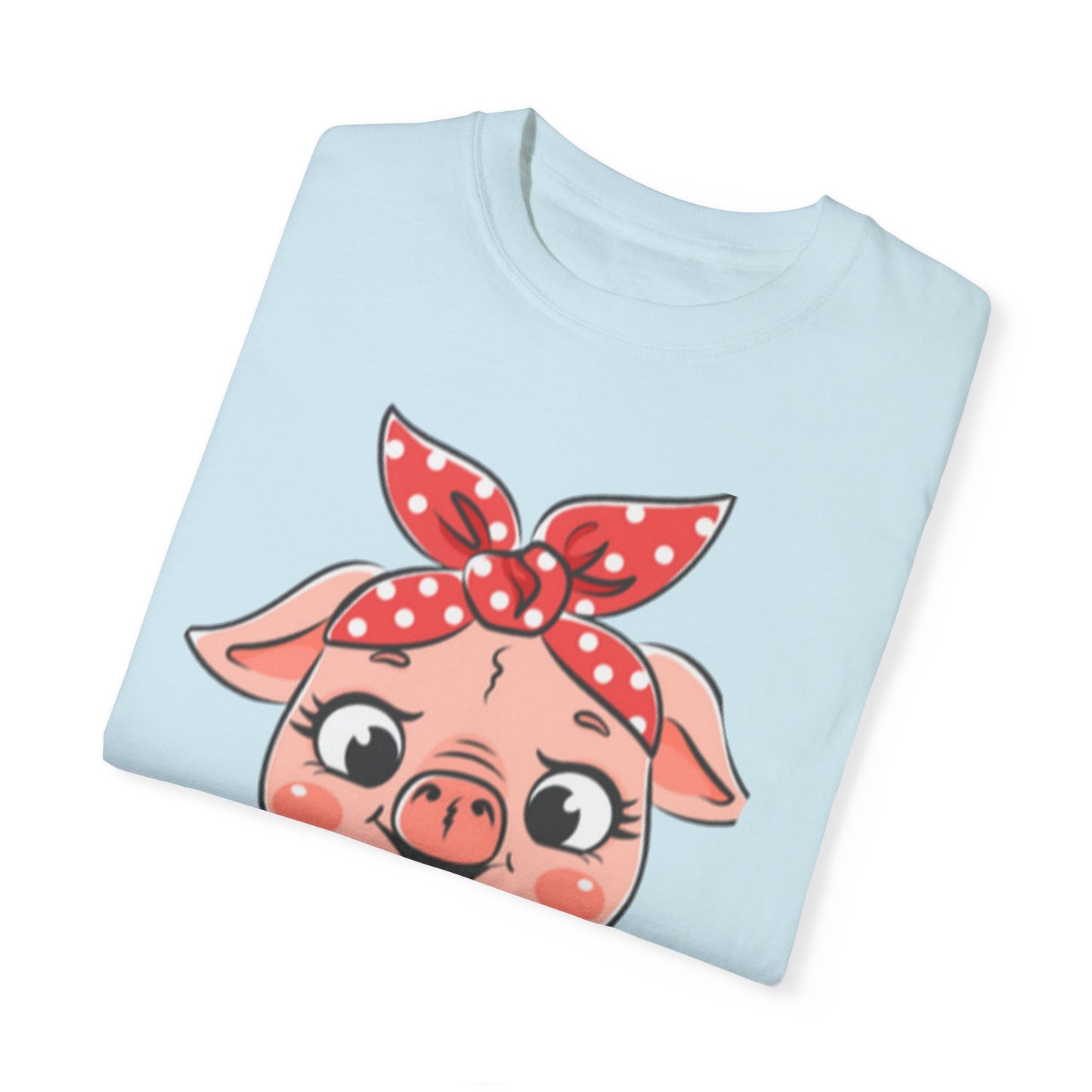 Cute Momma Pig, Unisex Garment-Dyed T-shirt