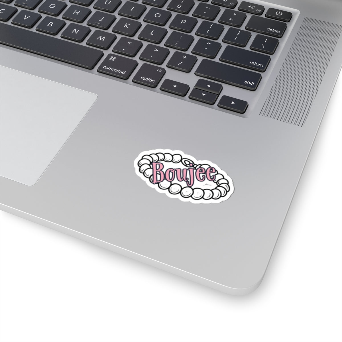 Boujee and Pearls, Kiss Cut Stickers