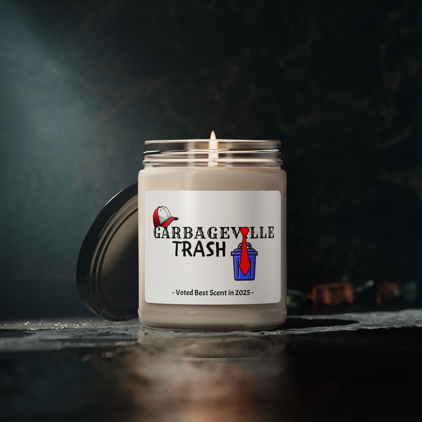 Trump Garbageville Country American Soy Candle, 9oz