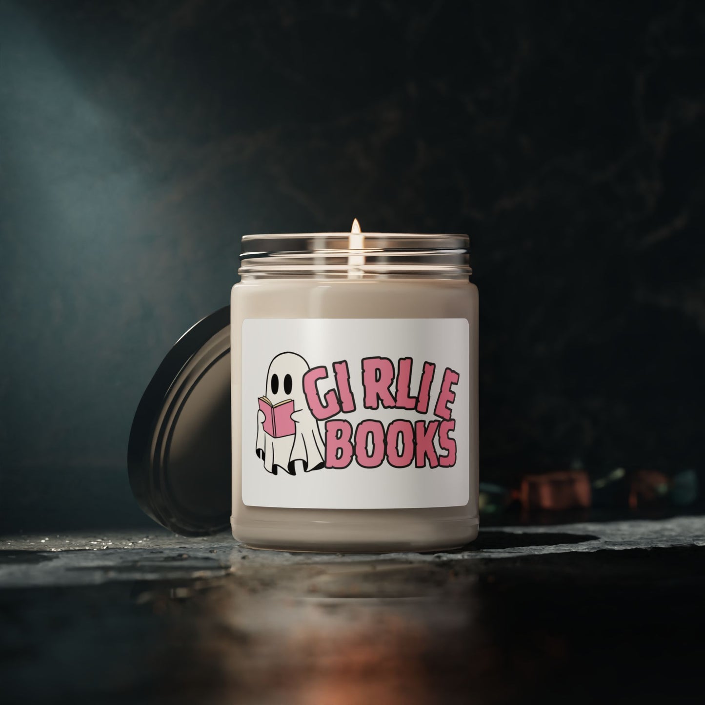 Girlie Book Lover Scented Soy Candle, 9oz