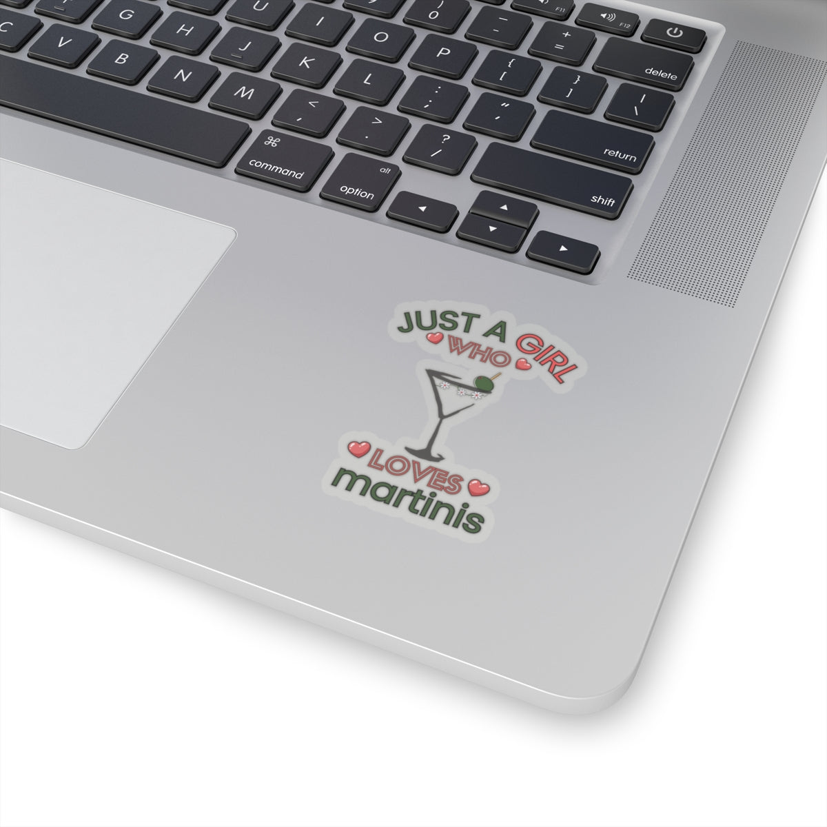 Copy of Just a Girl who love Martinis, Kiss-Cut Stickers