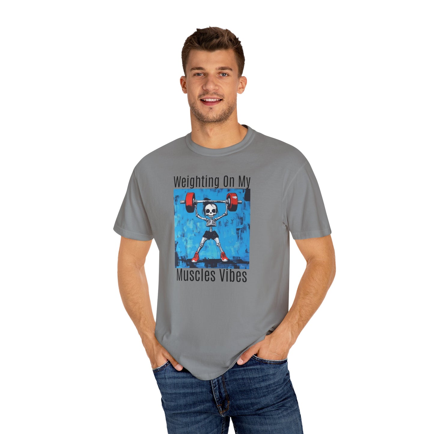Waiting on my Muscles T-Shirt