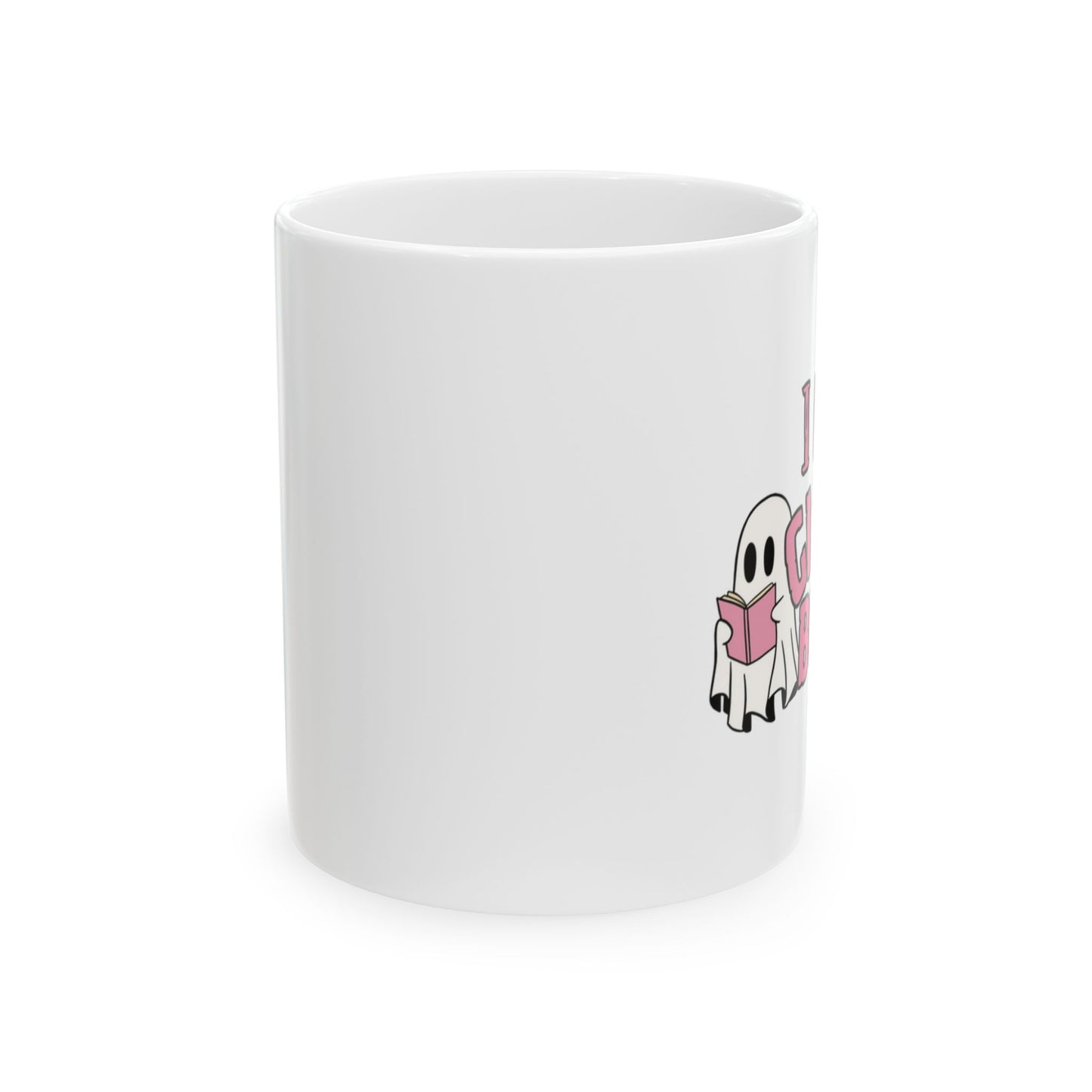 Booker Hooker Booker Coffee Book lover Ceramic Mug,