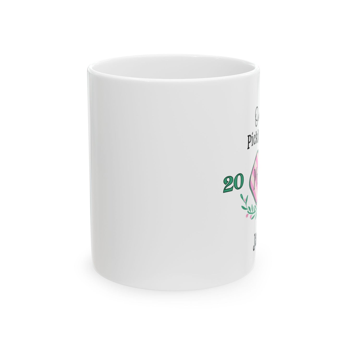 Our 1st Pickleball, Mr. &Mrs. Ceramic Mug,