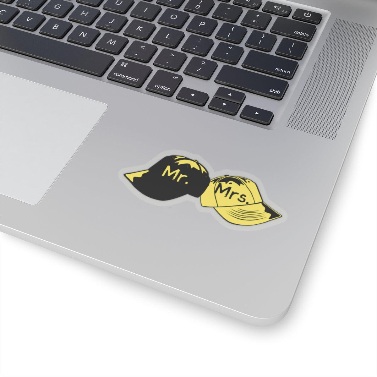 Mr & Mrs Steeler Football, Kiss-Cut Stickers