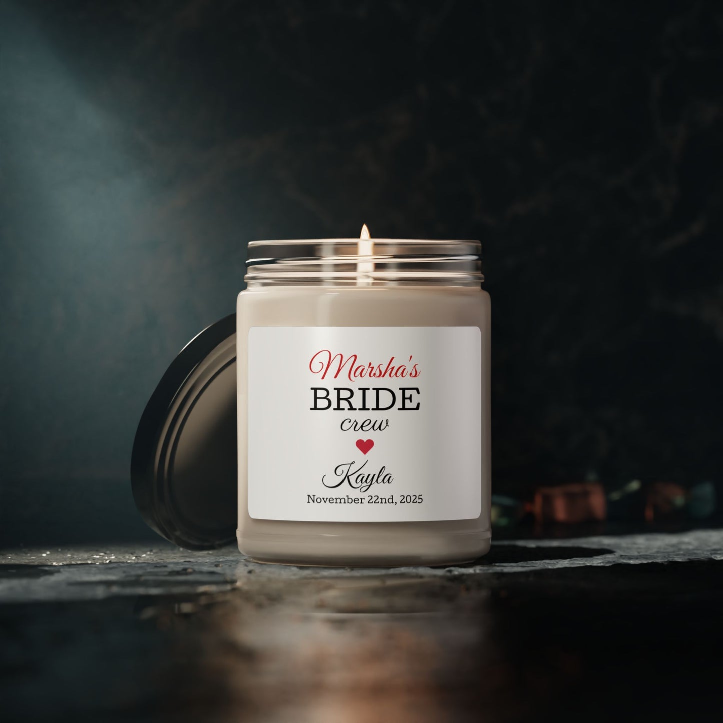 Bride crew Bach gift Boujee Soy Candle, 9oz