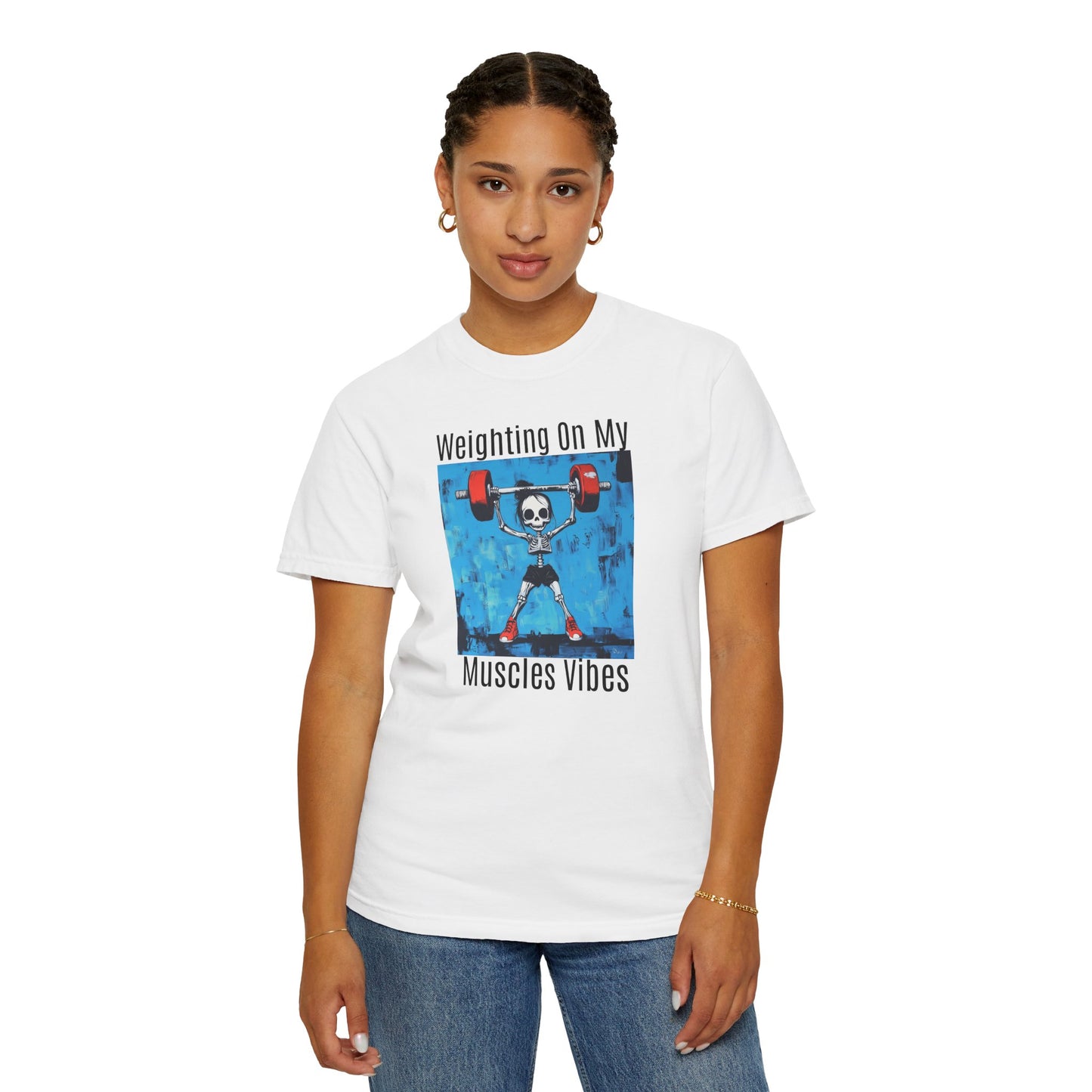 Waiting on my Muscles T-Shirt