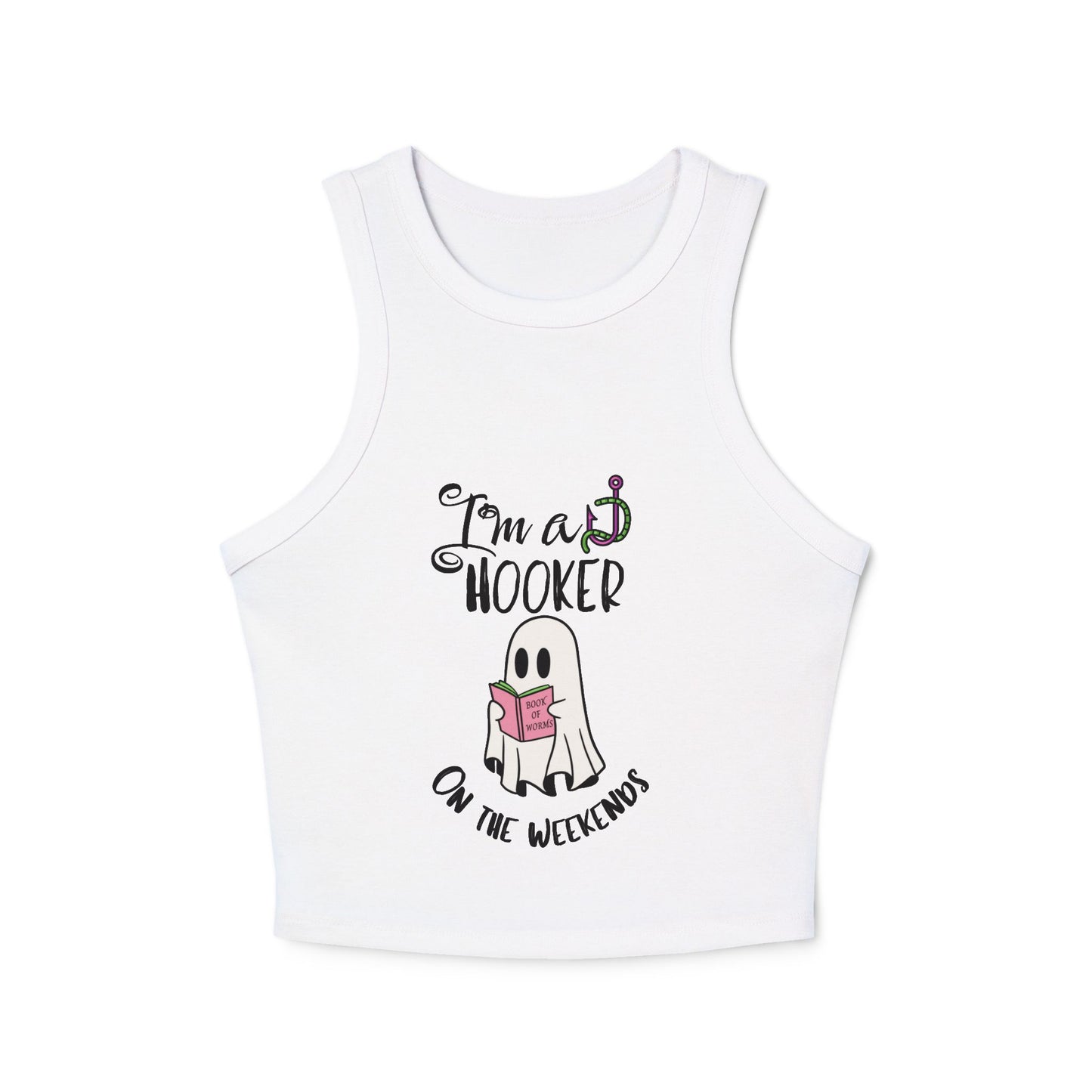 Book Lover Weekend Women's Micro Rib Racer Tank Top