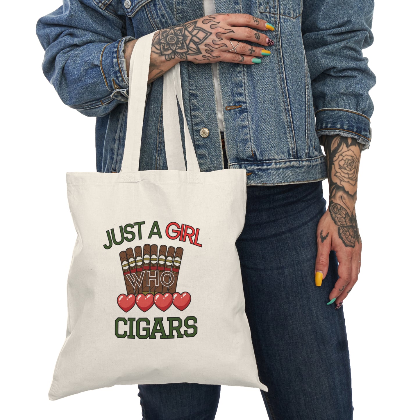 Just a Girls Cigars, Stogies Crew Tote