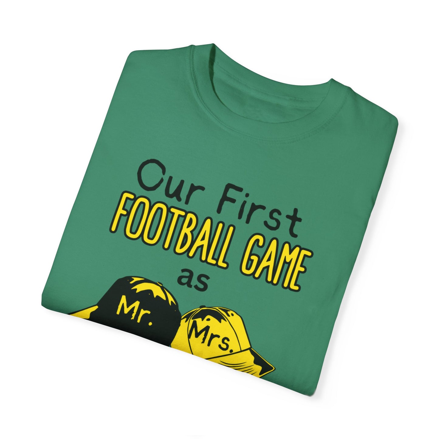 Our First Football Game, Steeler T- Shirt