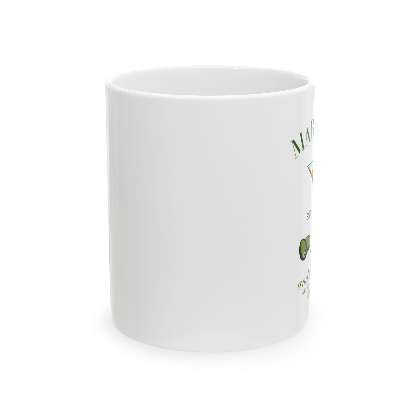 Marriage and Martini Bride-to-Be Ceramic Mug,