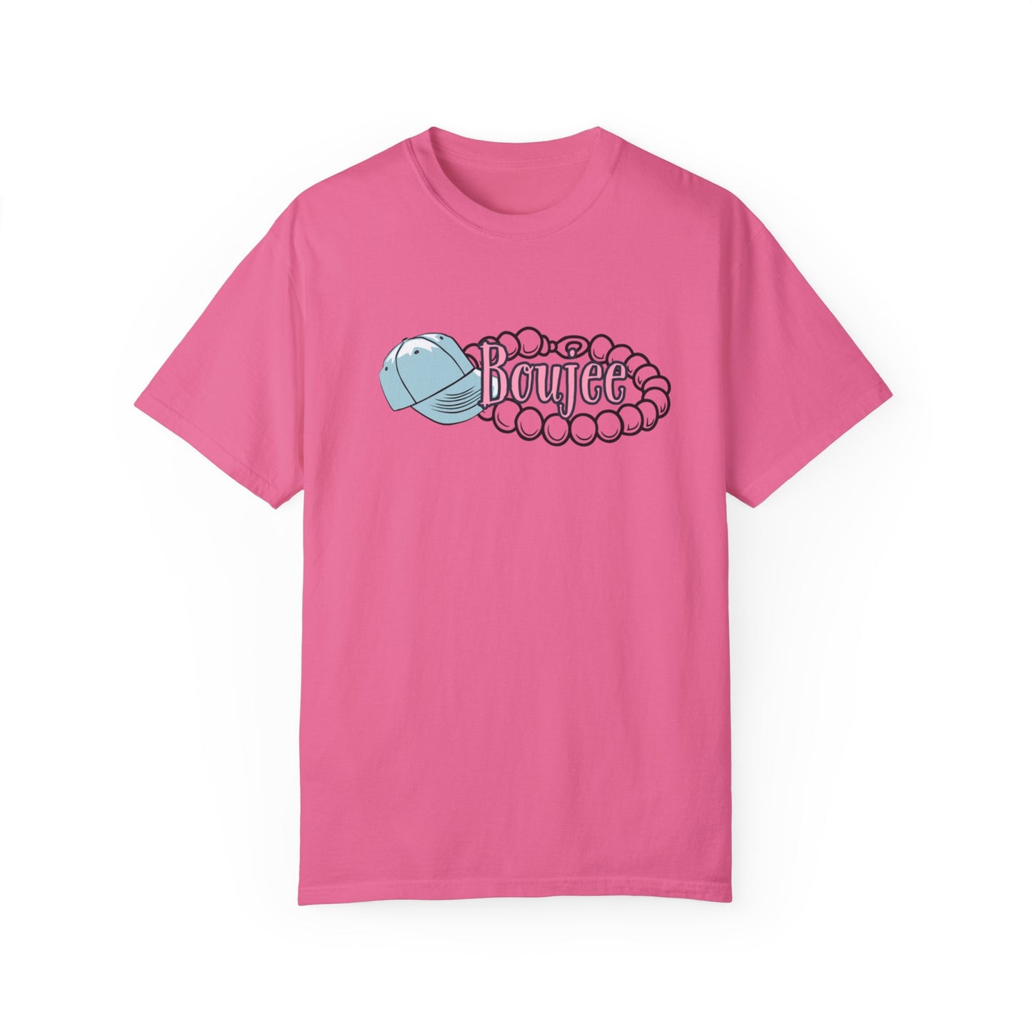 Boujee Pearls, Unisex Garment-Dyed T-shirt