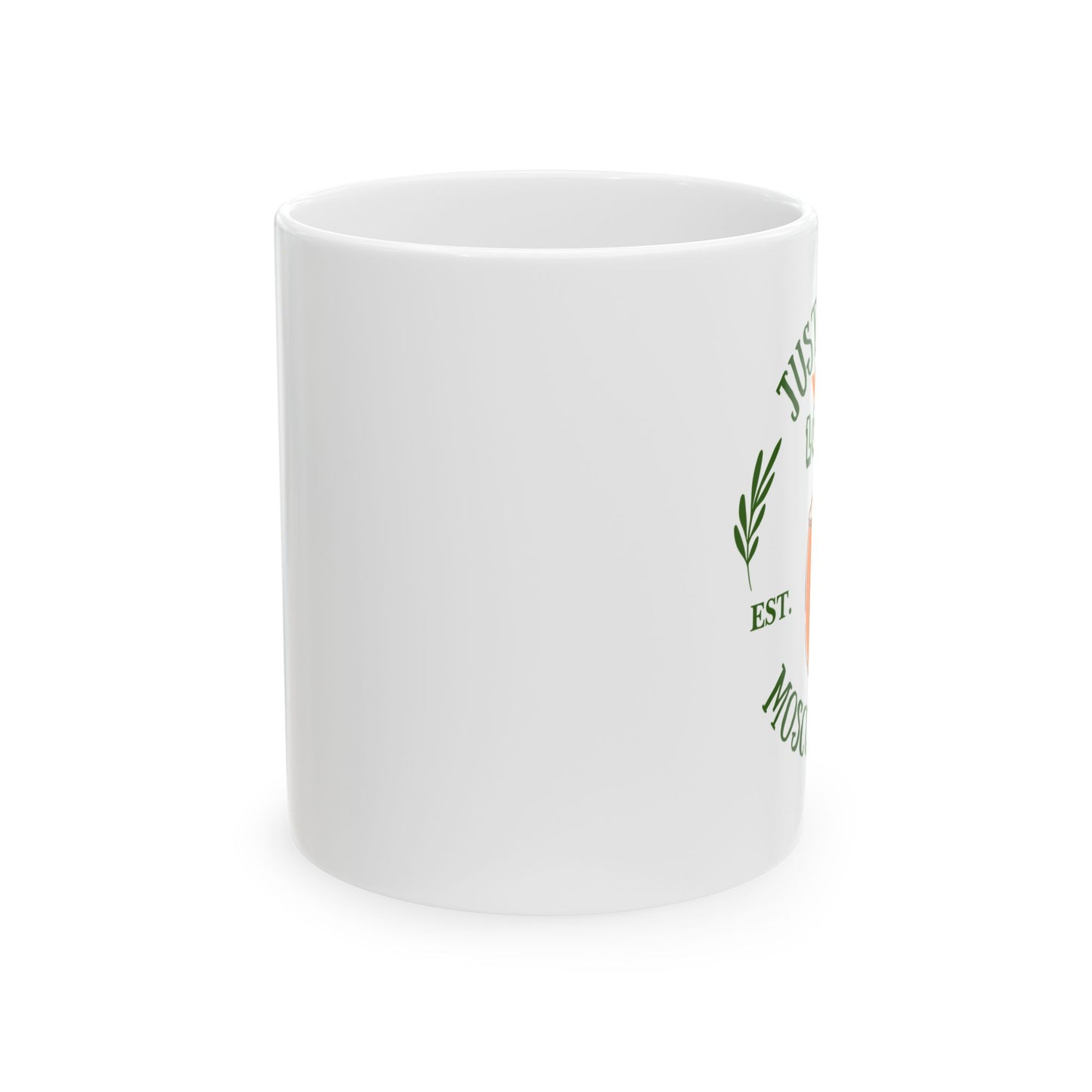 Just a Girl Moscow Mule Ceramic Mug,