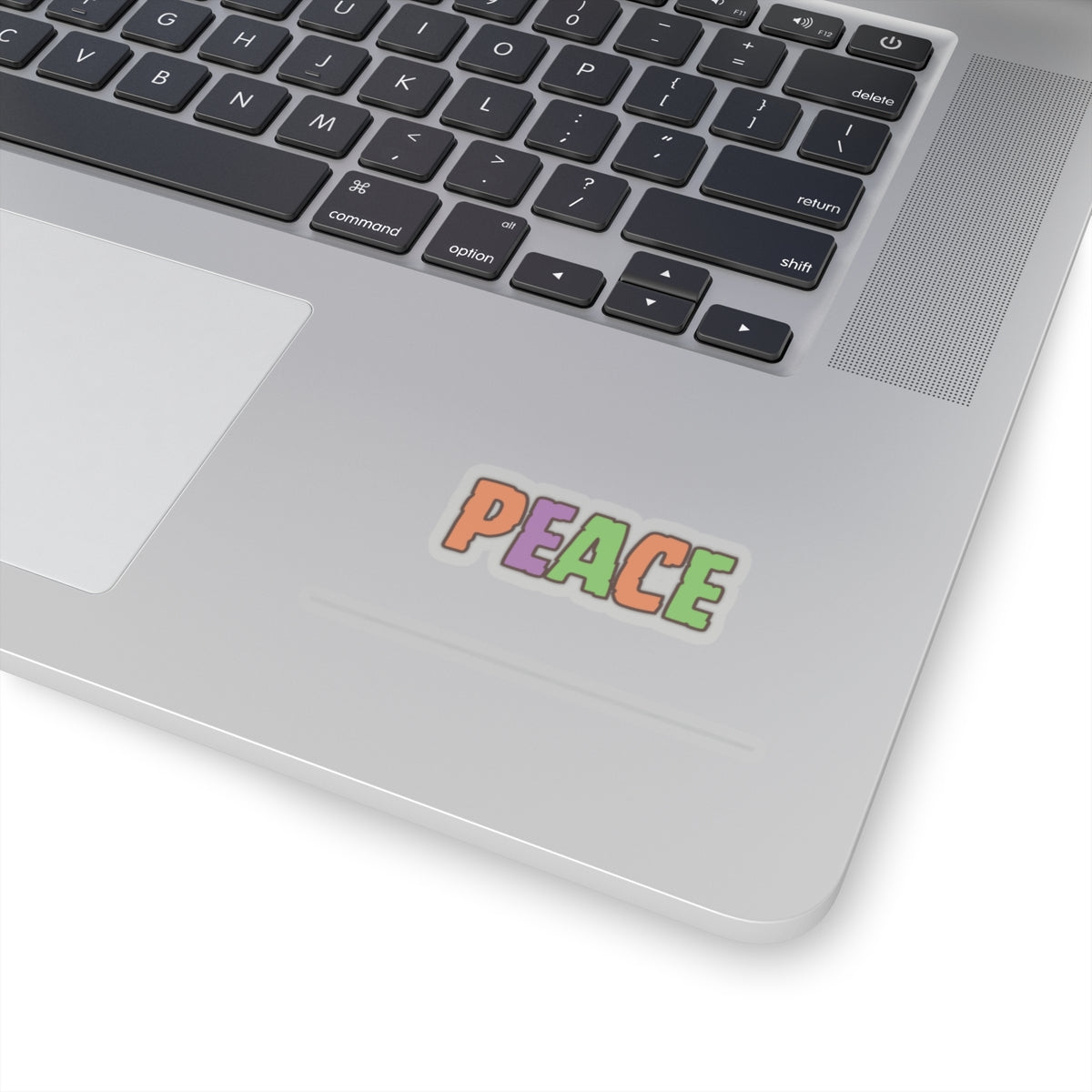 Girl who loves Peace-Cut Stickers