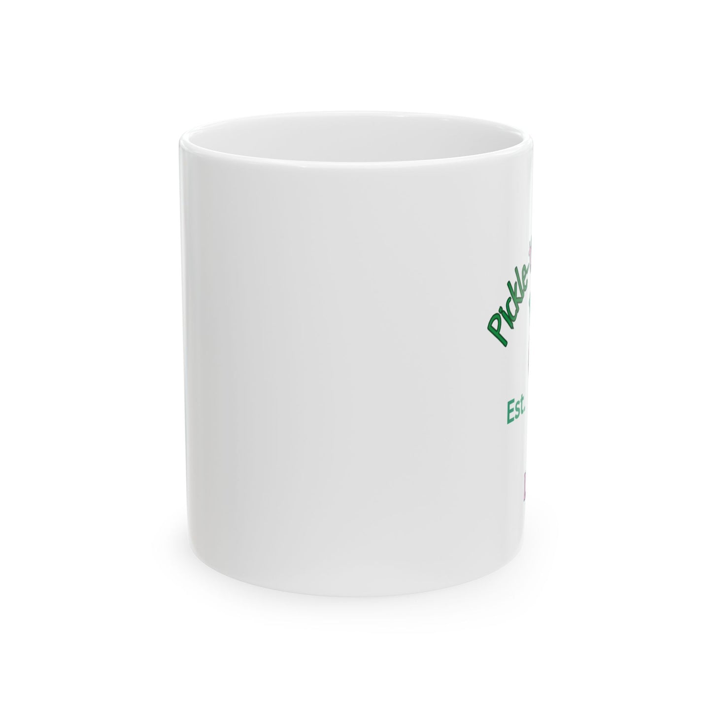 Pickleball, Mr. &Mrs. Ceramic Mug,