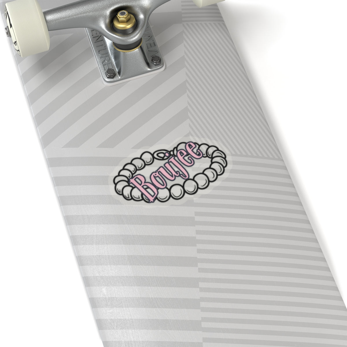 Boujee and Pearls, Kiss Cut Stickers