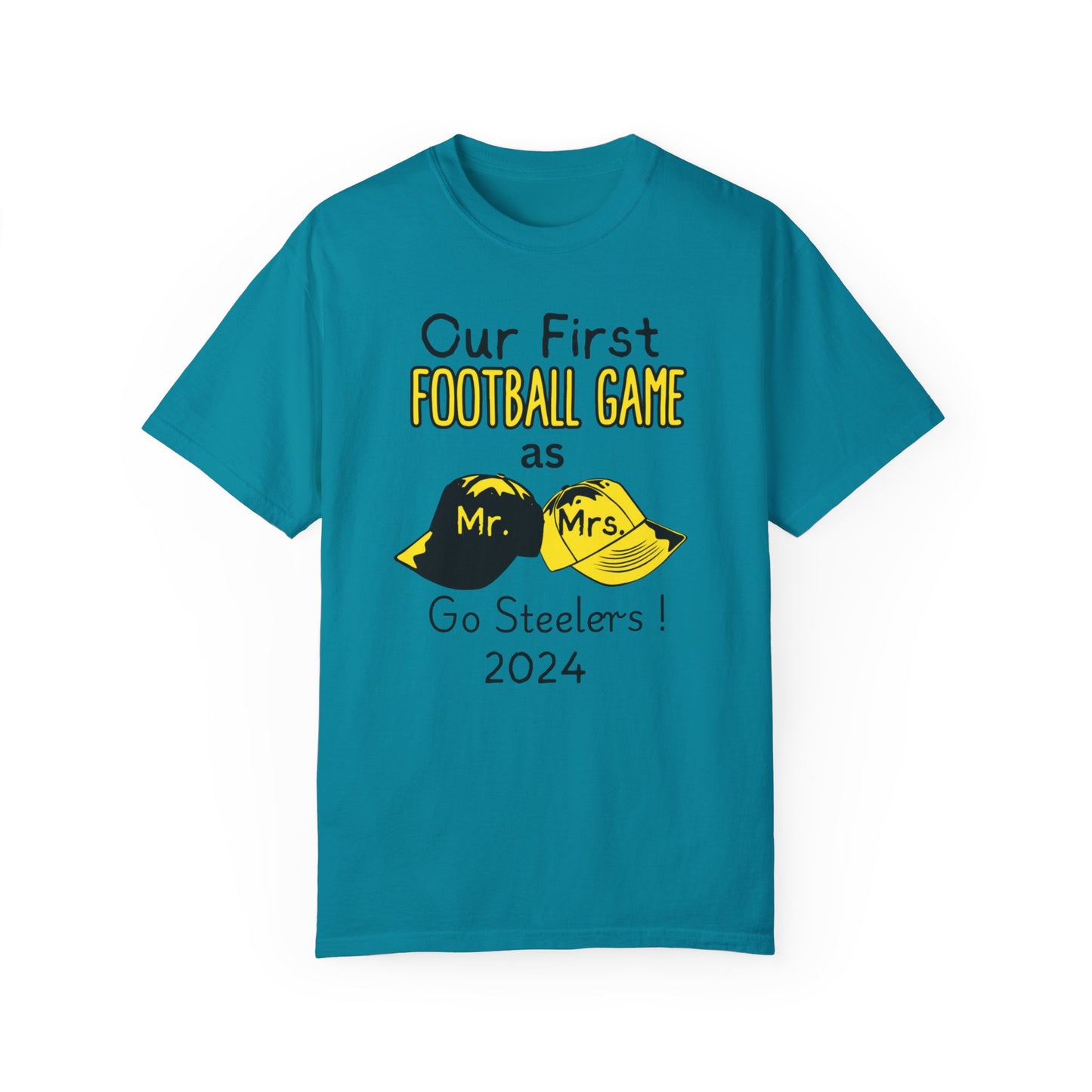 Our First Football Game, Steeler T- Shirt