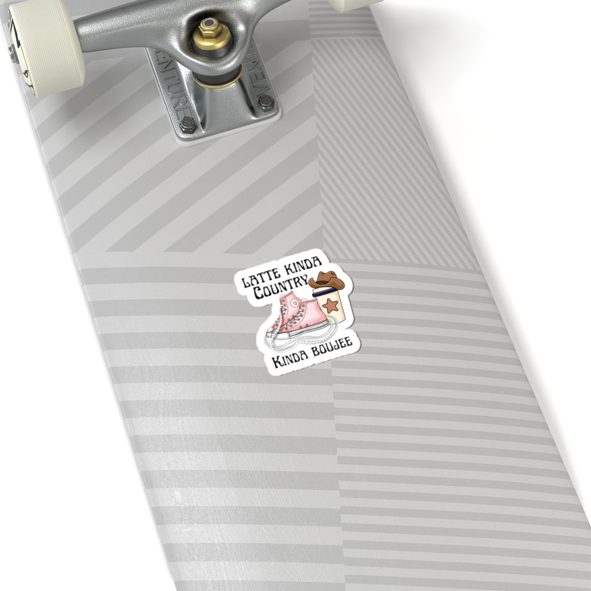 Kinda Country Kinda Boujee, Kiss Cut Stickers