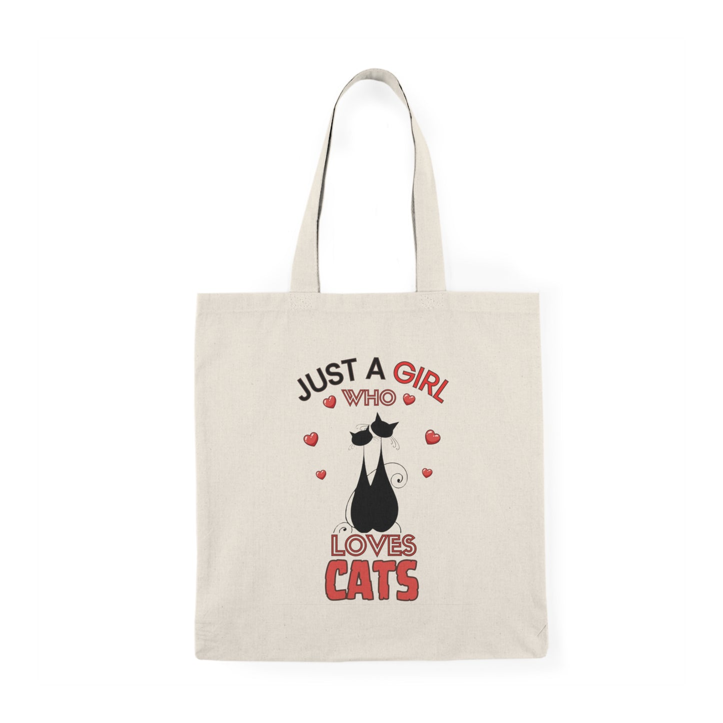 Just a Girl Cats, Tote