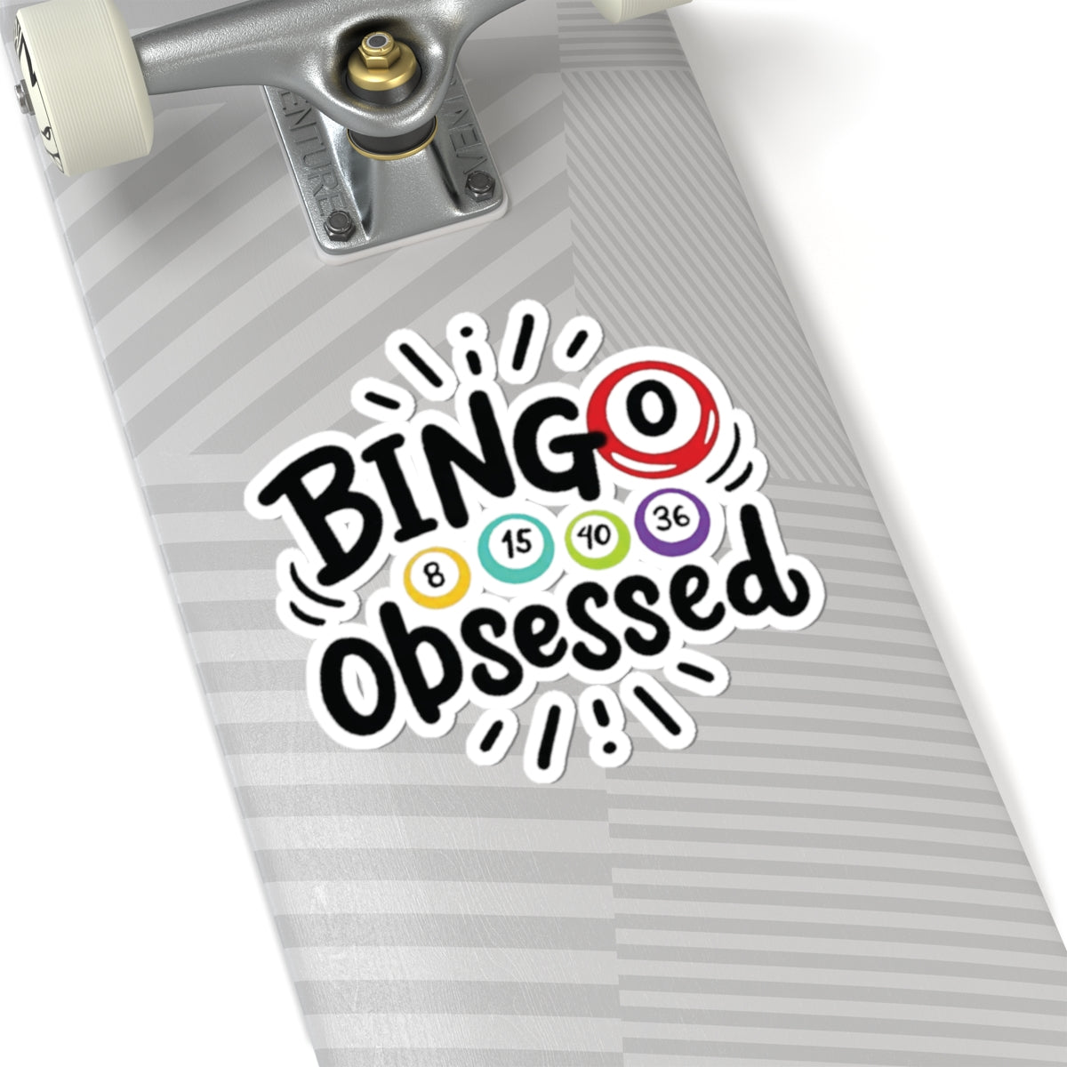Bingo Obsessed, Kiss Cut Stickers