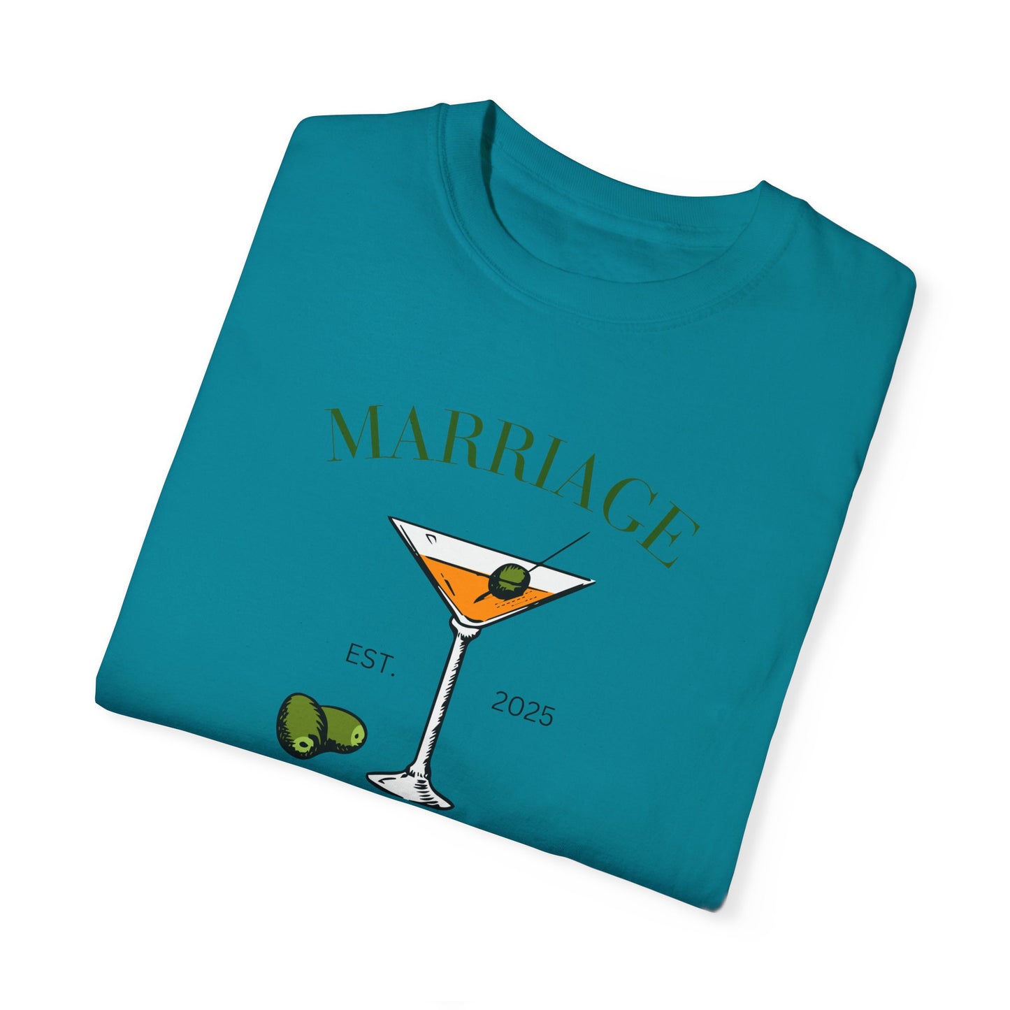 Marriage and Martini Bride to Be T- Shirt