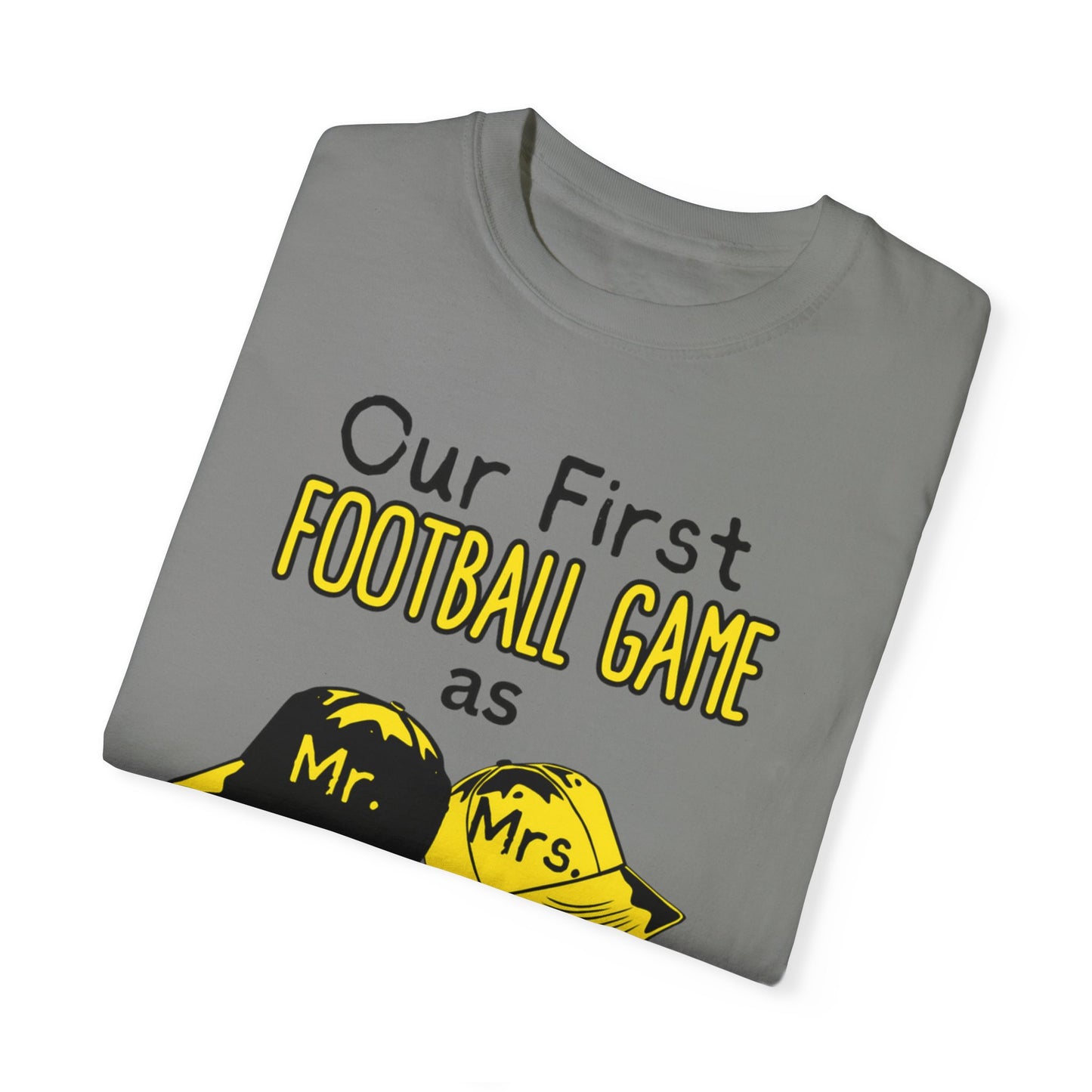Our First Football Game, Steeler T- Shirt