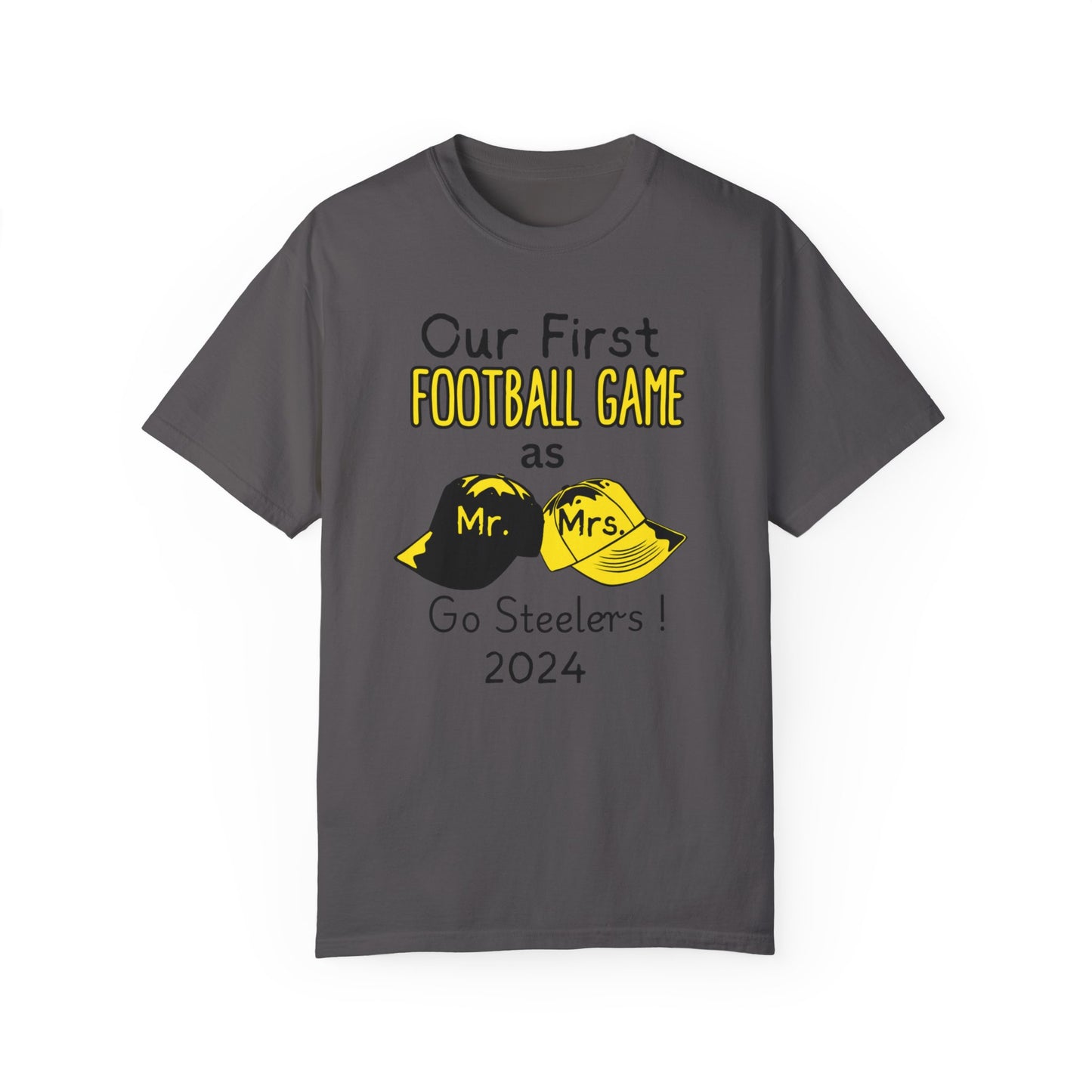 Our First Football Game, Steeler T- Shirt