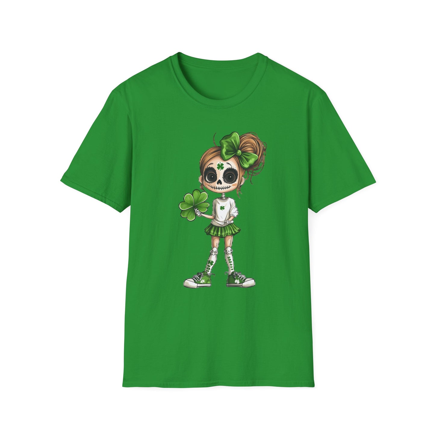 Just a girl Who loves St. Patricks Day Unisex Softstyle T-Shirt