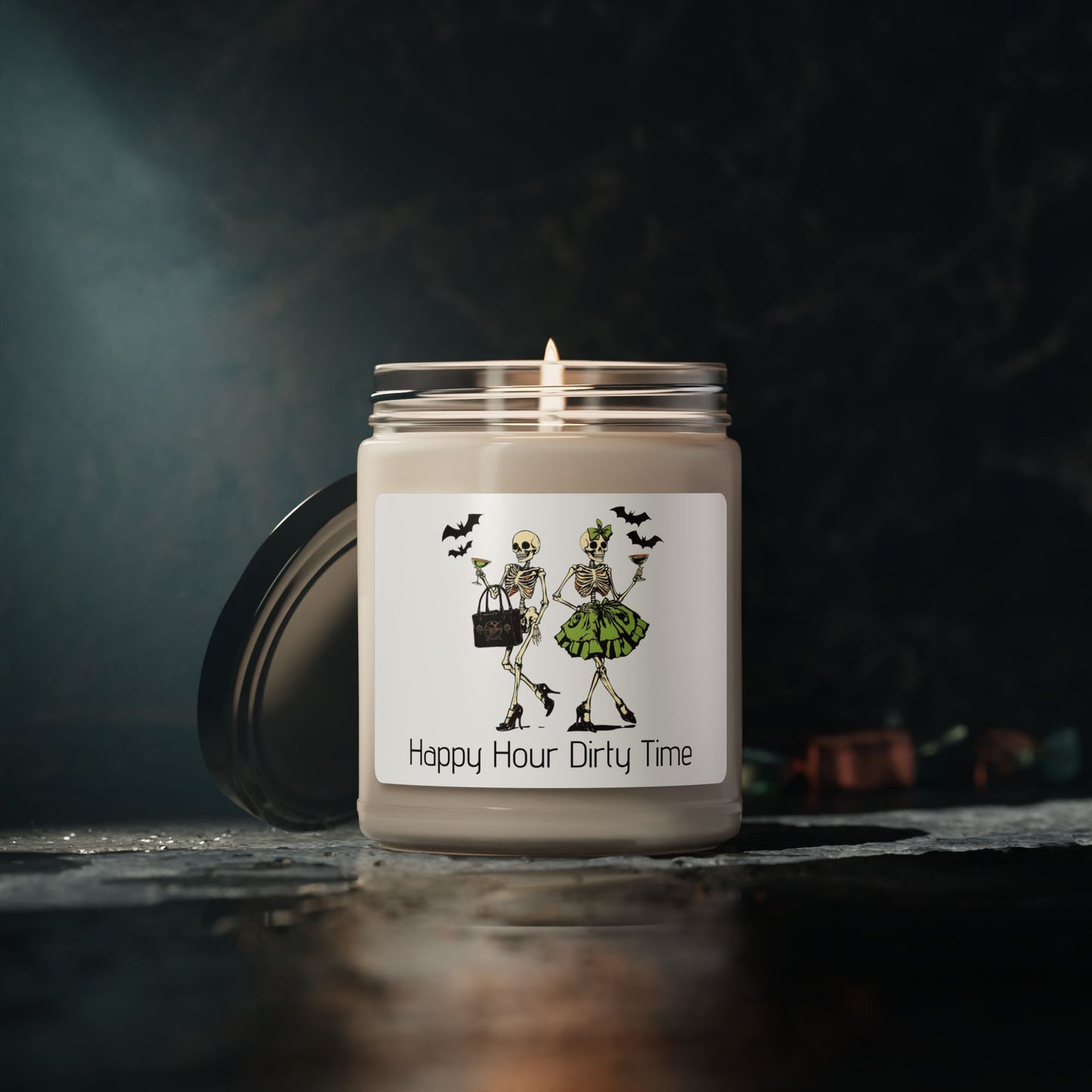 Happy Hour Dirty Martini Soy Candle, 9oz