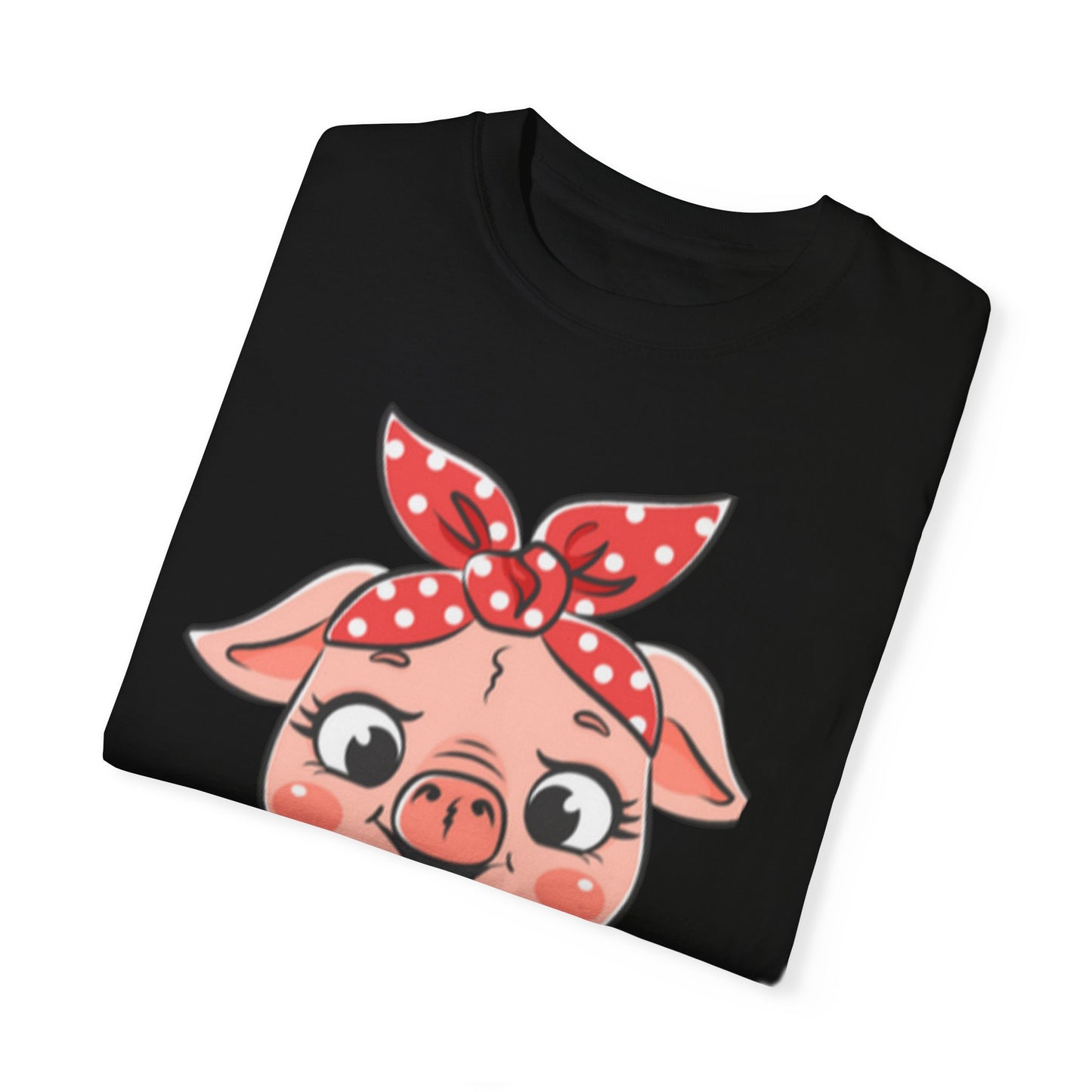 Cute Momma Pig, Unisex Garment-Dyed T-shirt