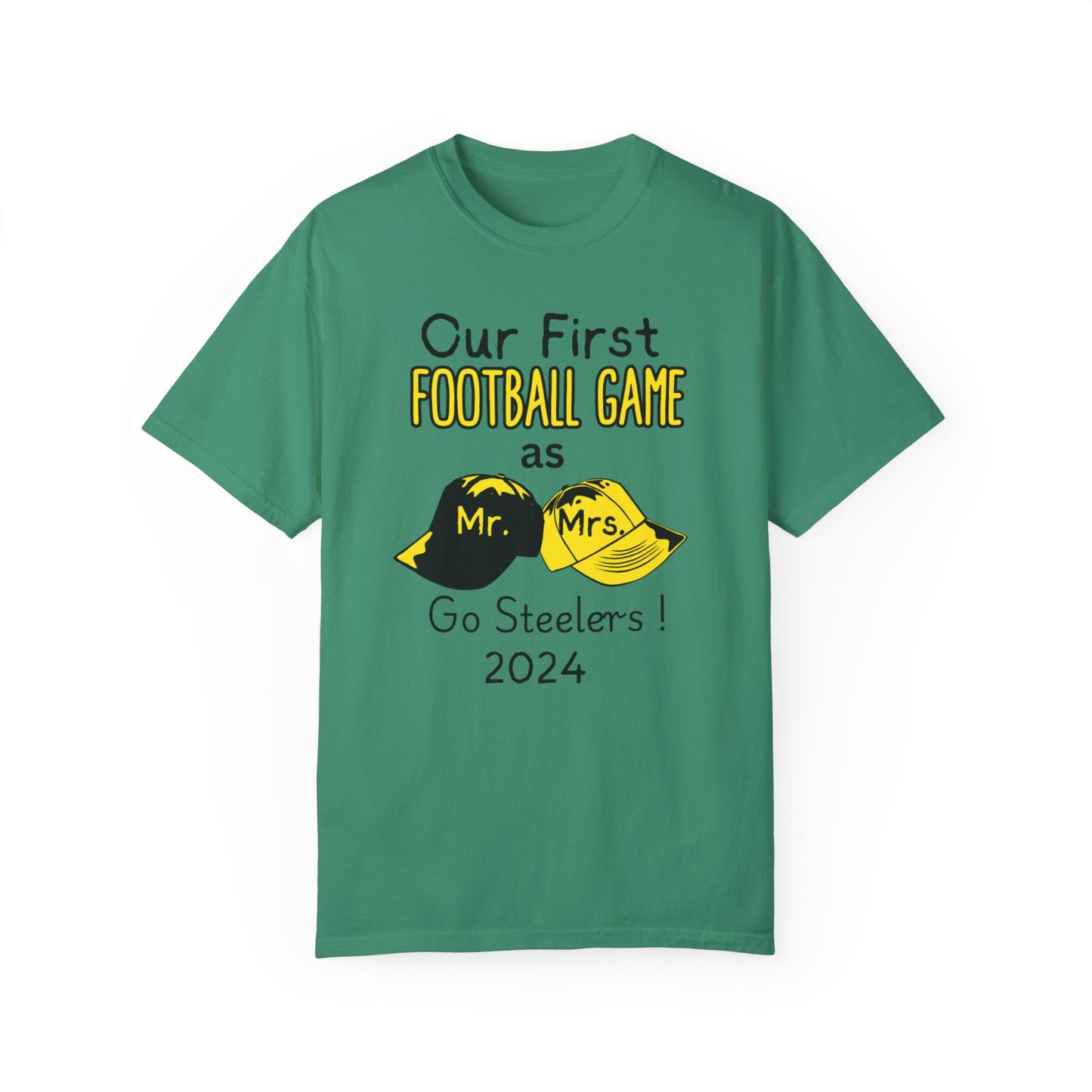 Our First Football Game, Steeler T- Shirt