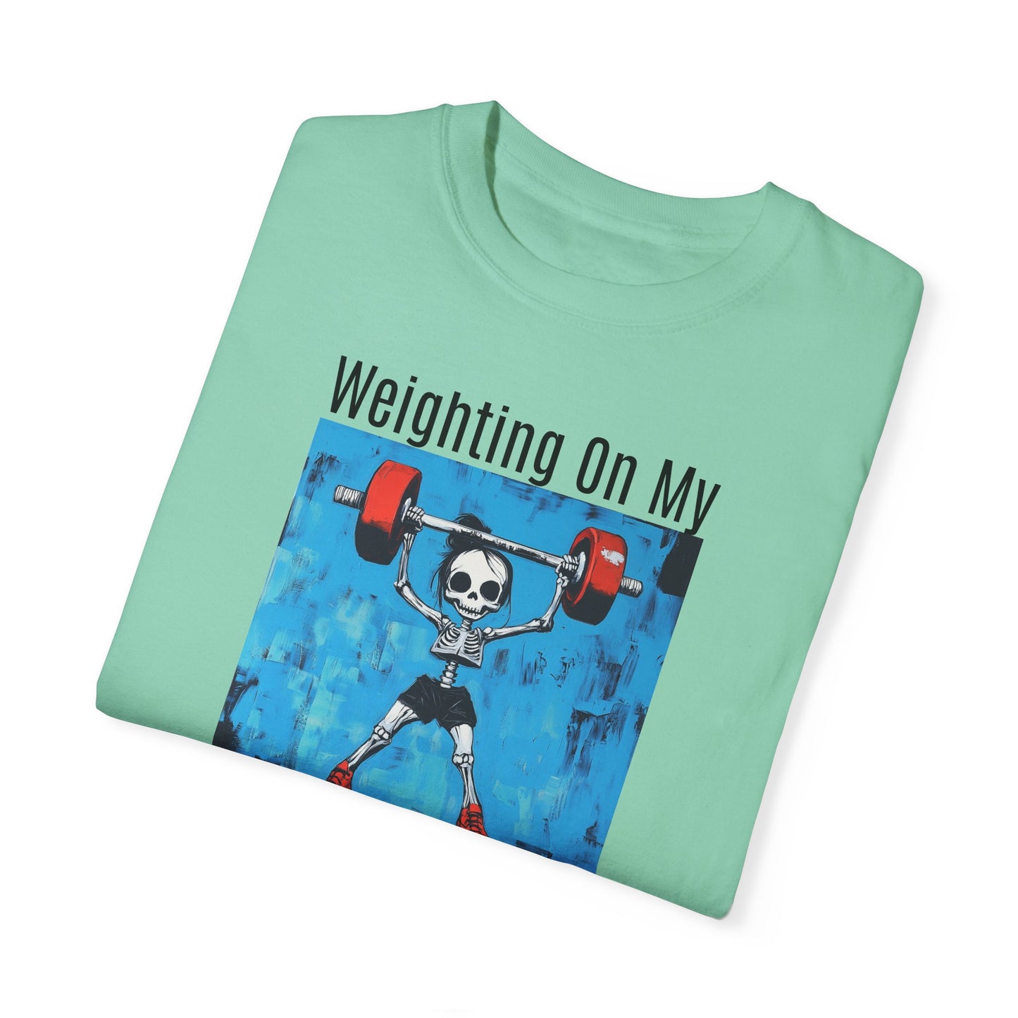 Waiting on my Muscles T-Shirt