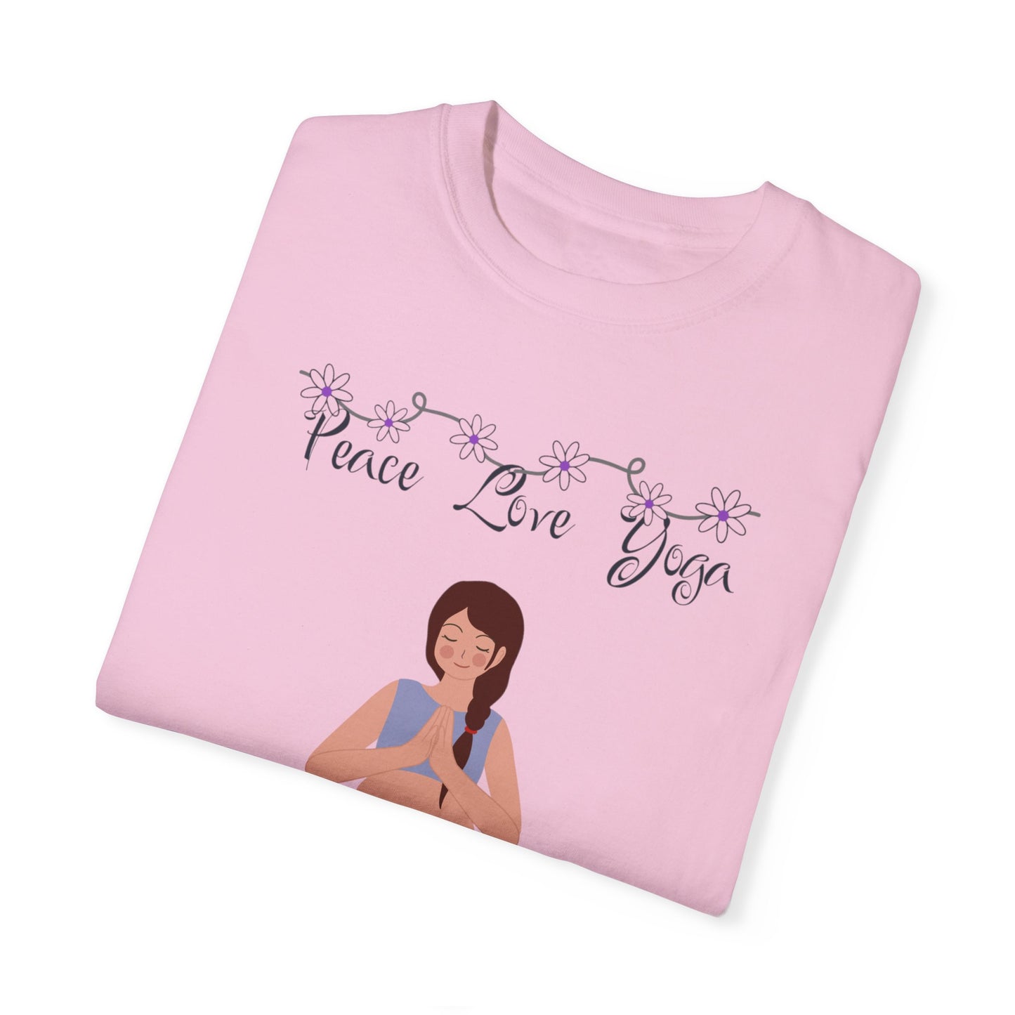 Peace Love and Pregnant Yoga Collection T- Shirt