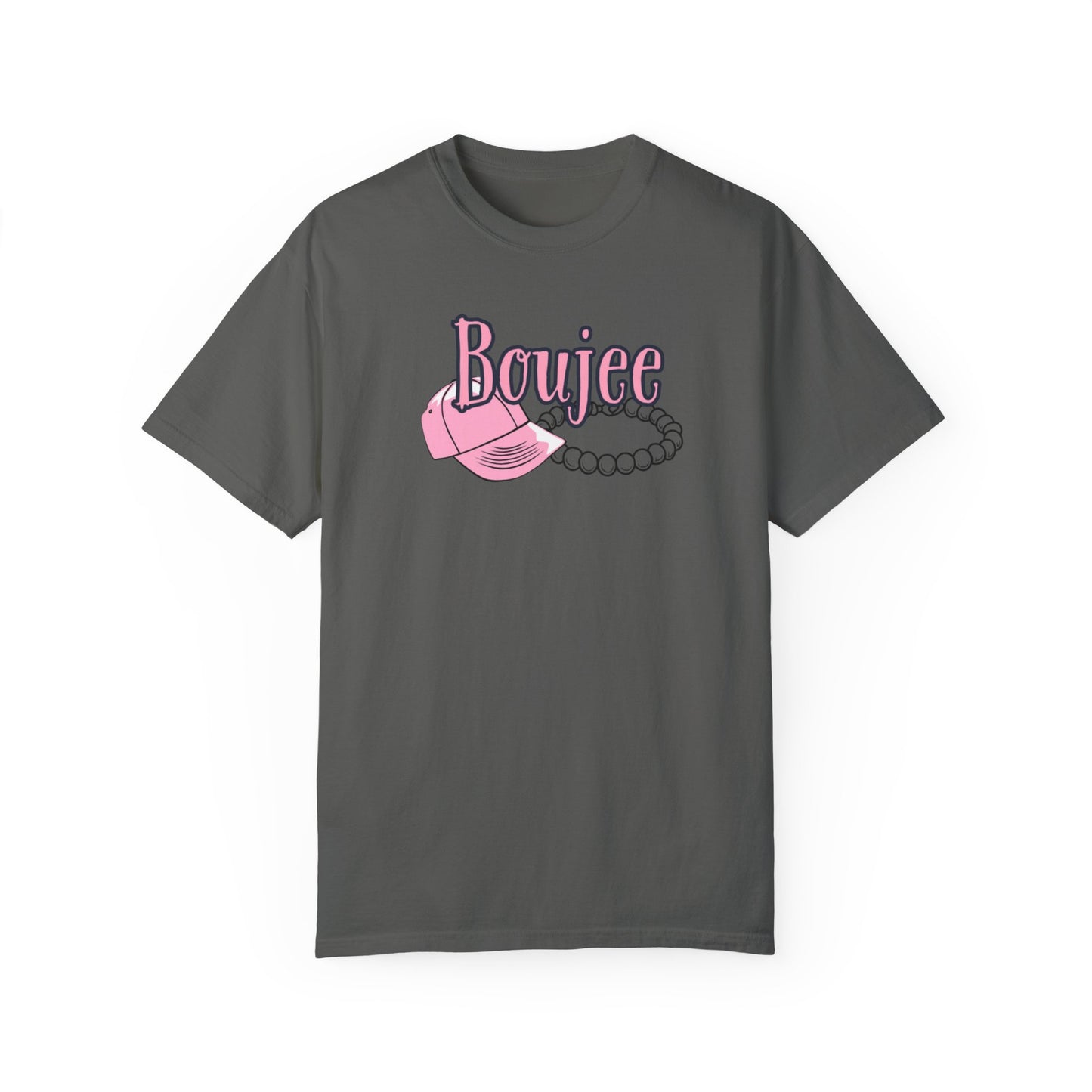 Boujee Pearls, Unisex Garment-Dyed T-shirt