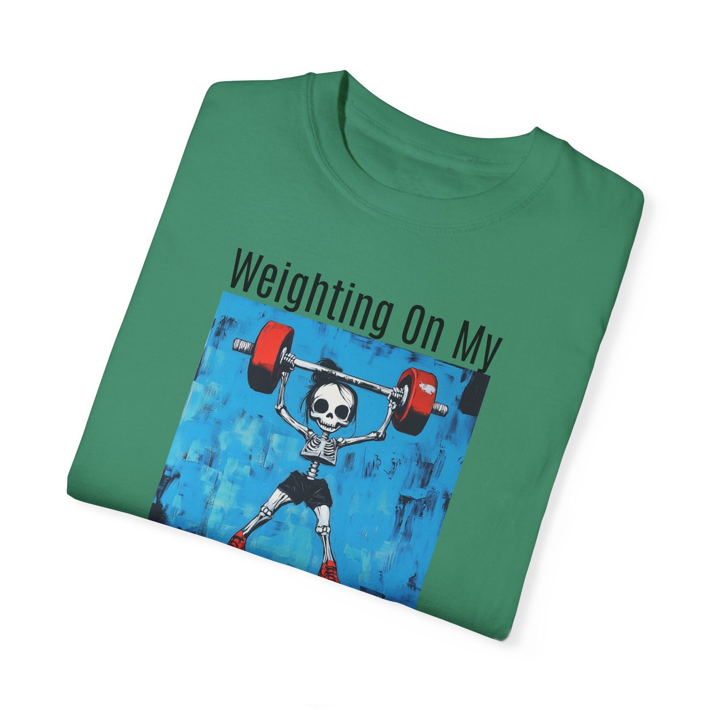 Waiting on my Muscles T-Shirt