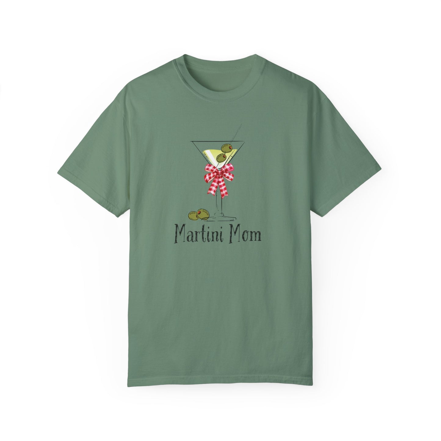 Martini Mom, Unisex Garment-Dyed T-shirt