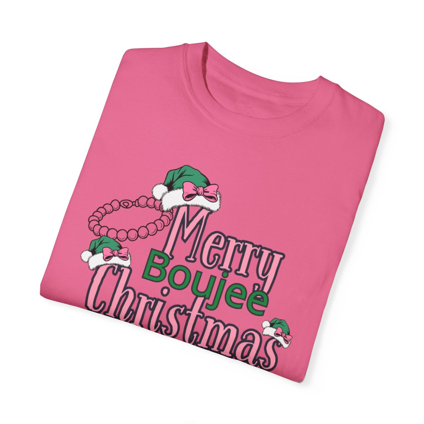 Merry Christmas Boujee Momma T-shirt