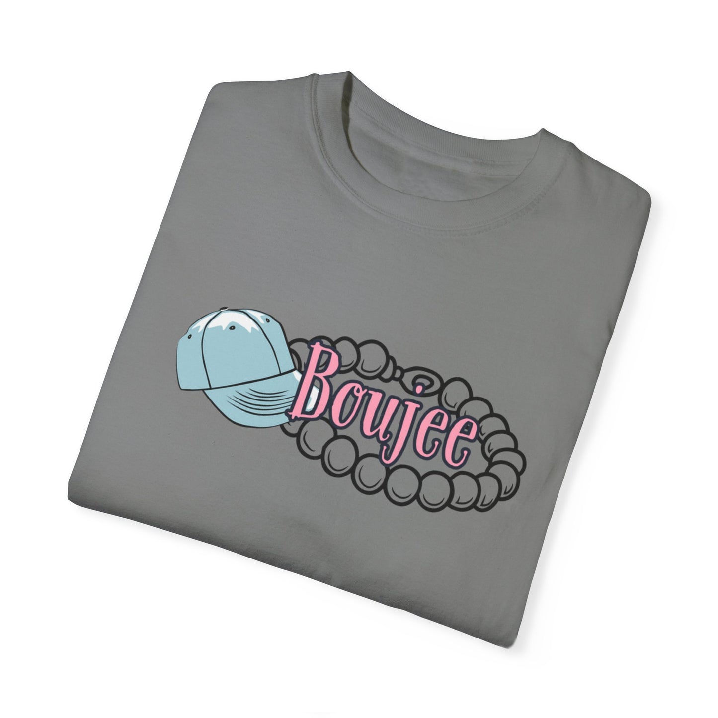 Boujee Pearls, Unisex Garment-Dyed T-shirt