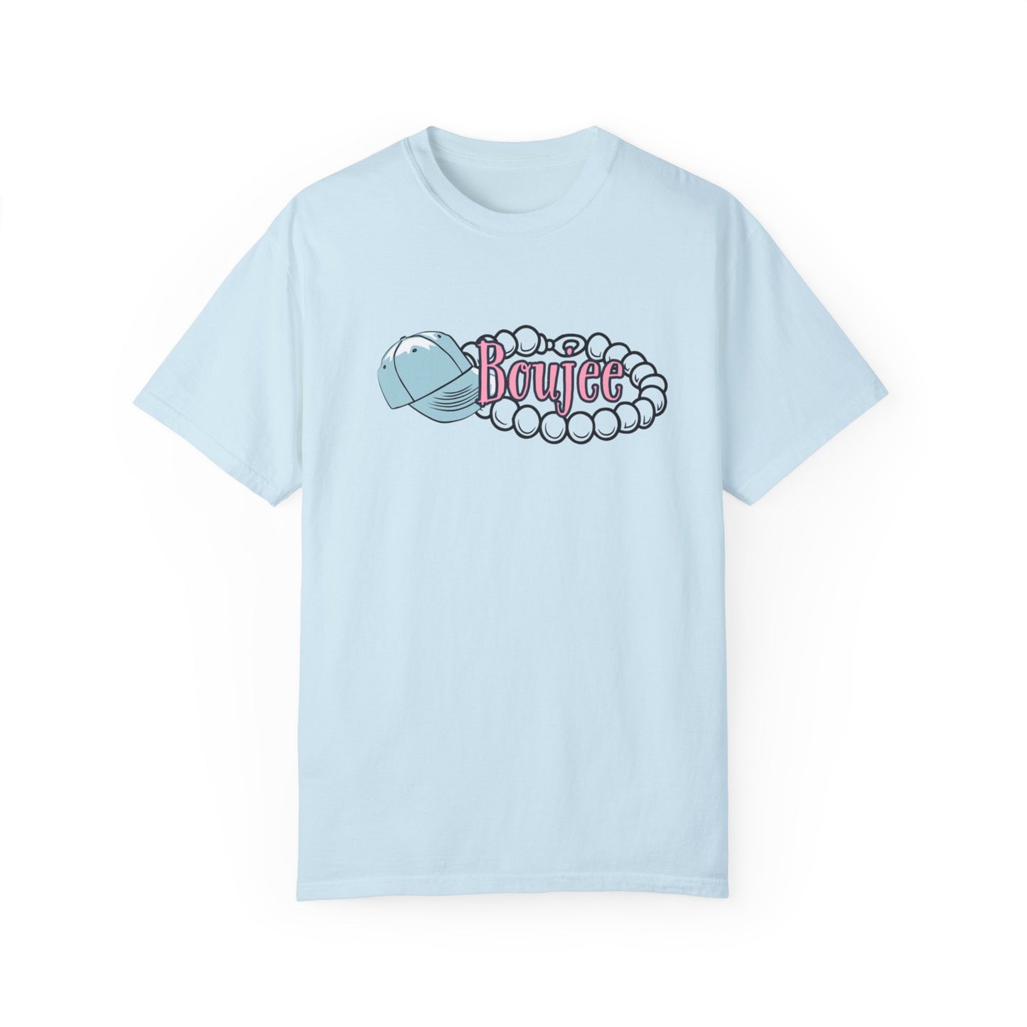 Boujee Pearls, Unisex Garment-Dyed T-shirt